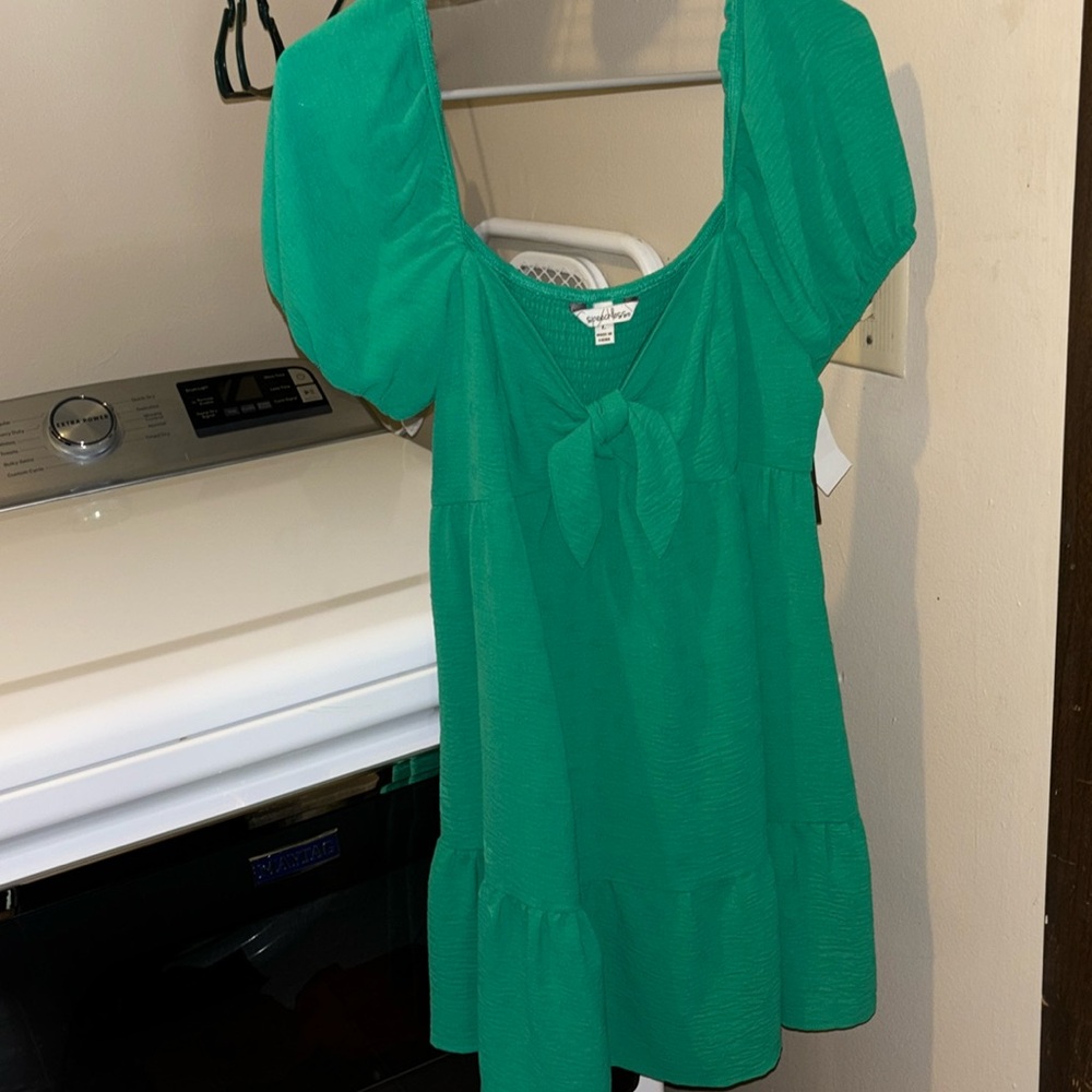NWT GREEN DRESS